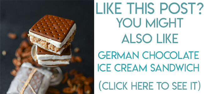 Navigational image for German Chocolate Ice Cream Sandwiches post