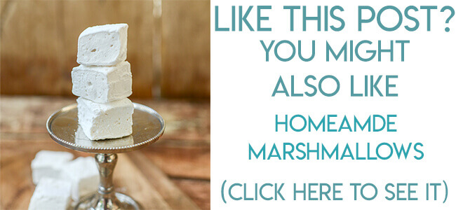 navigational image leading reader to homemade marshmallows recipe