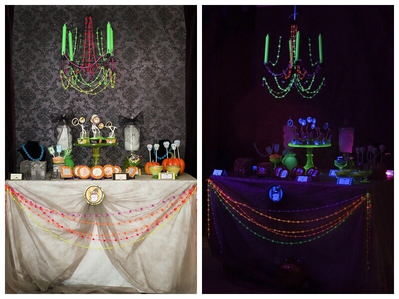 Glow in the Dark Halloween Party