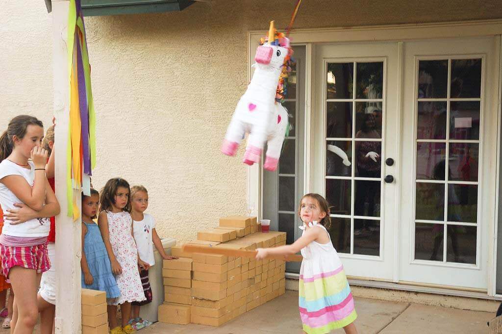 Rainbow Unicorn pinata