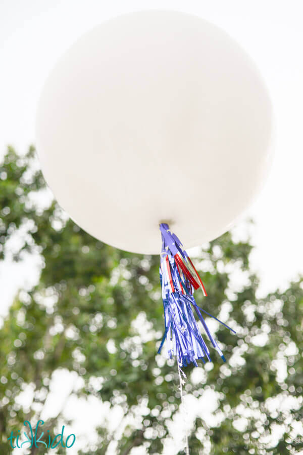 4th of July Balloon Tassel