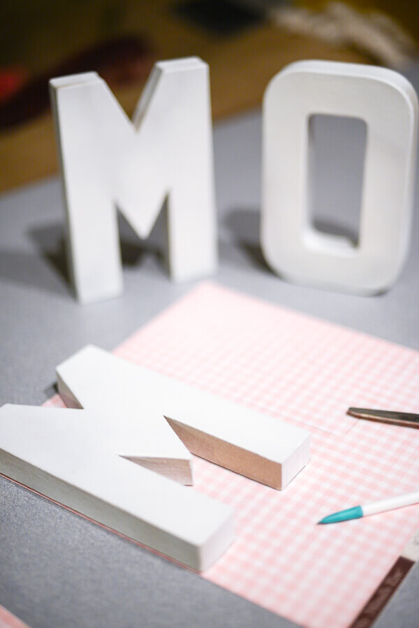 Giant Cardboard Letters TEMPLATES