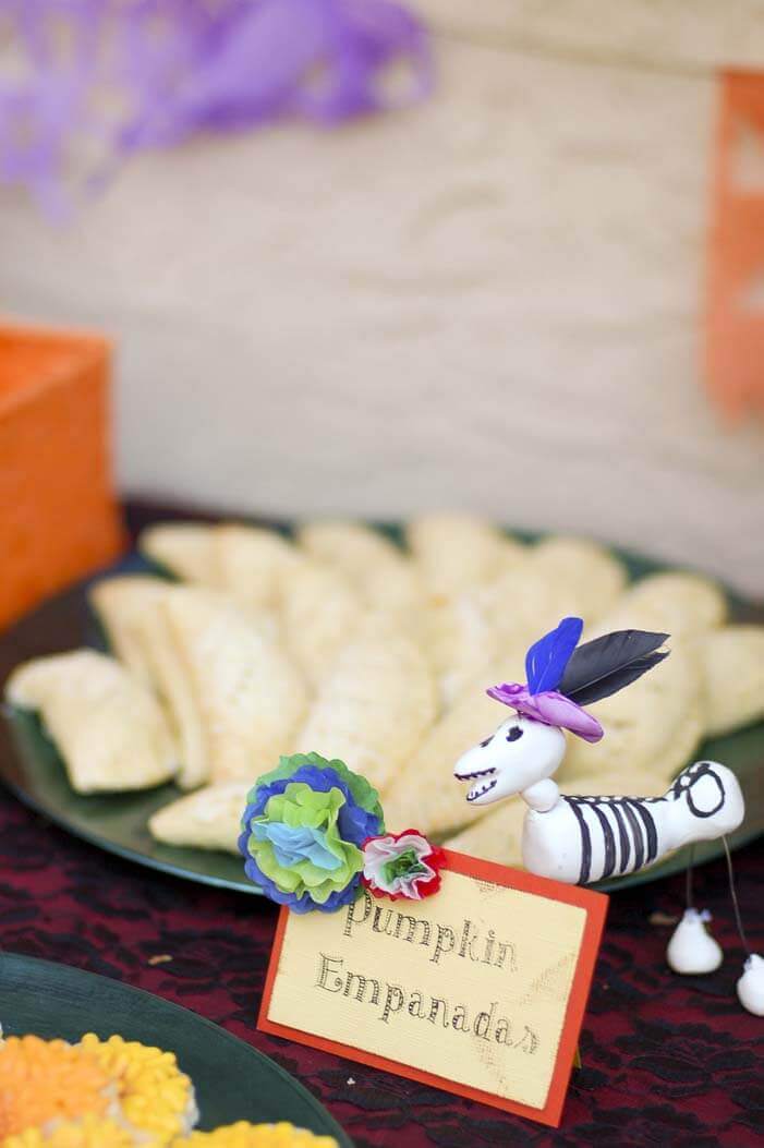 Pumpkin Empanadas for the Day of the Dead