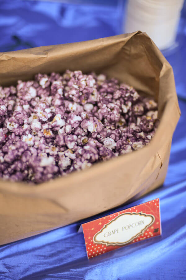 Grape Kool Aid popcorn candied popcorn recipe