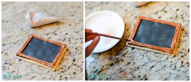 Chalkboard Cookies with Edible Chalk {DIY} - The Best of Life Magazine