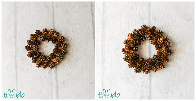 Mini Pinecones for Crafts, Wreaths, Ornaments, Resin and Trees