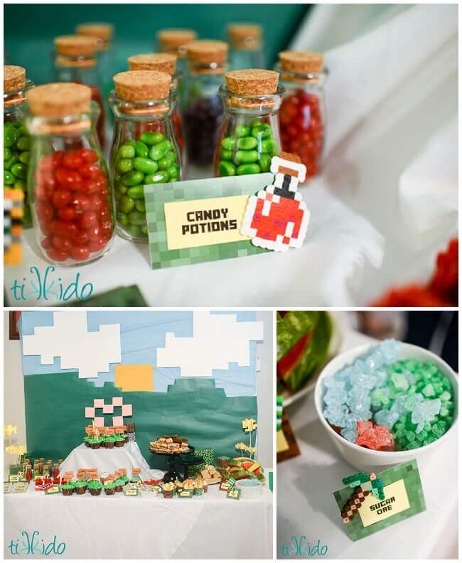 Minecraft birthday party ideas