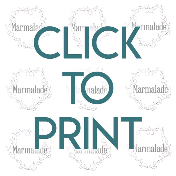 Navigational image leading reader to printable lids for Marmalade.