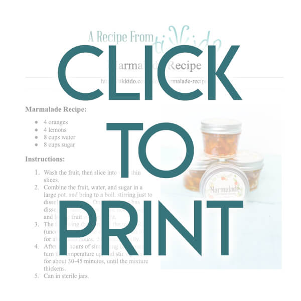 Navigational image leading reader to printable Marmalade Recipe.