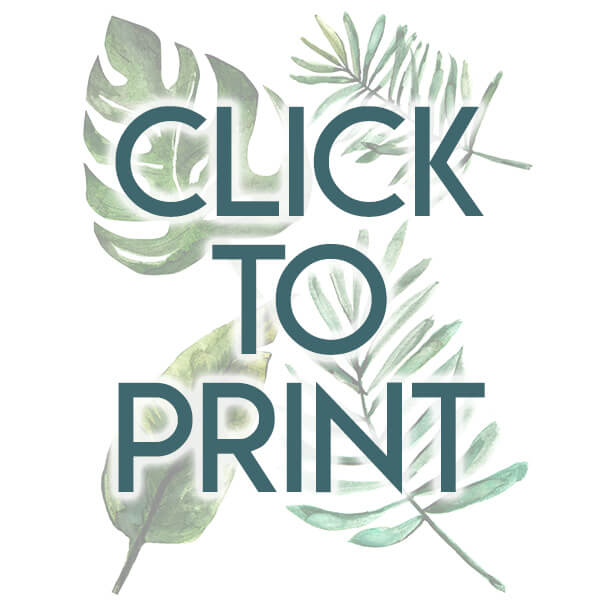 navigational image leading reader to free printable tropical leaves PDF.