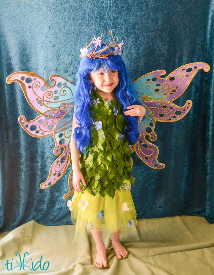 Flower Fairy Costume Tutorial | Tikkido.com