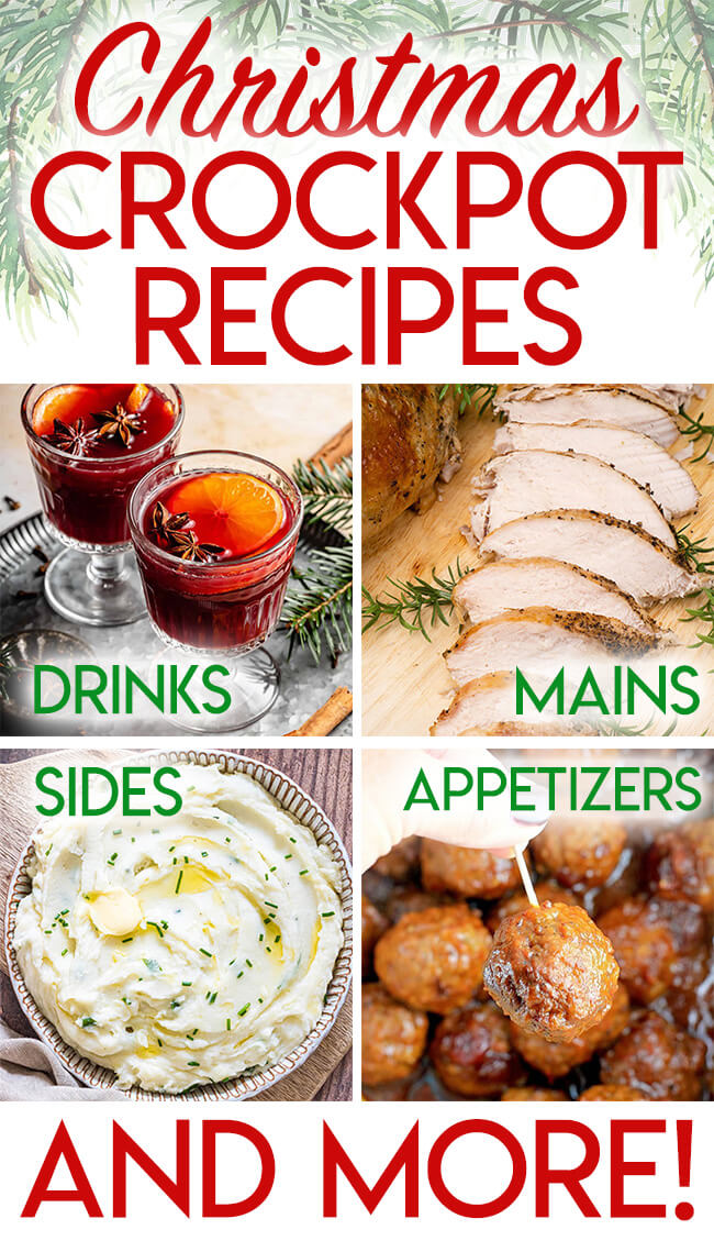 Christmas Dinner Crockpot Recipes - East Pine Home