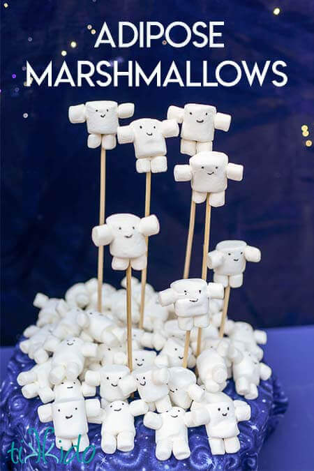 Easy Adipose Marshmallow Treats Tutorial from the Doctor Who Party ...