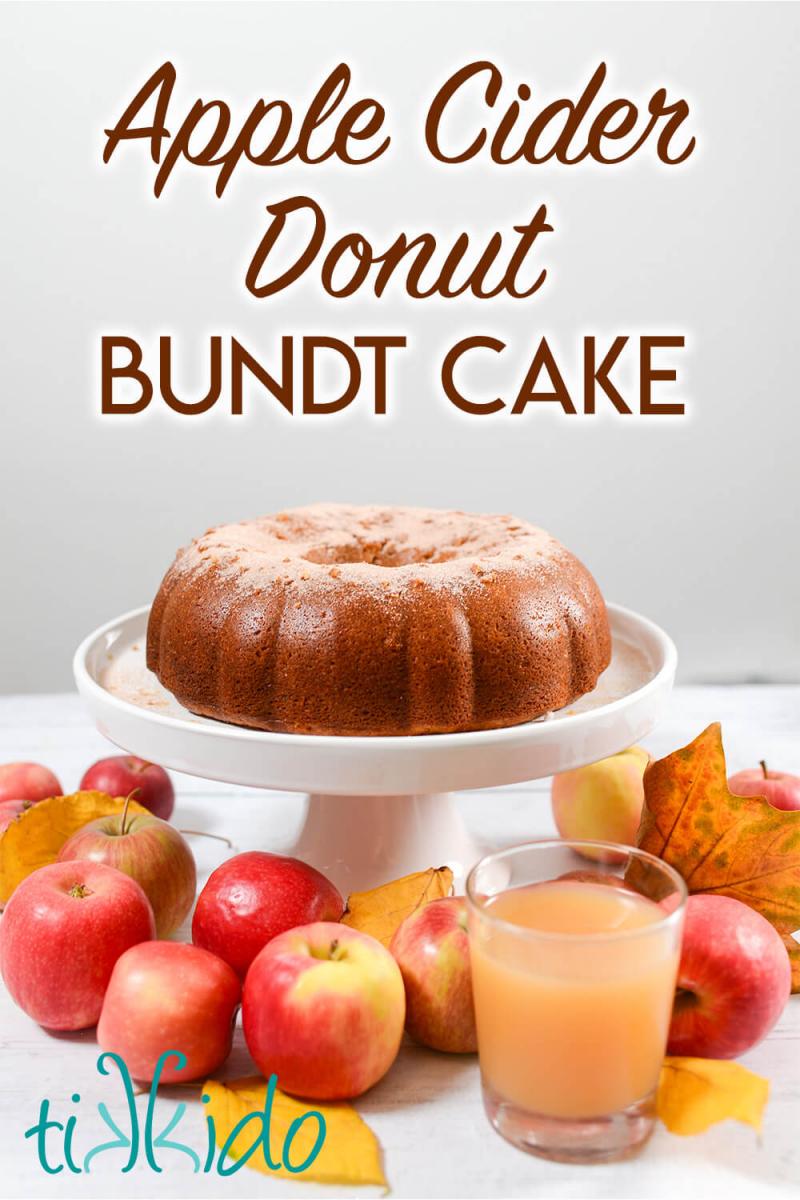 Apple Cider Bundt Cake