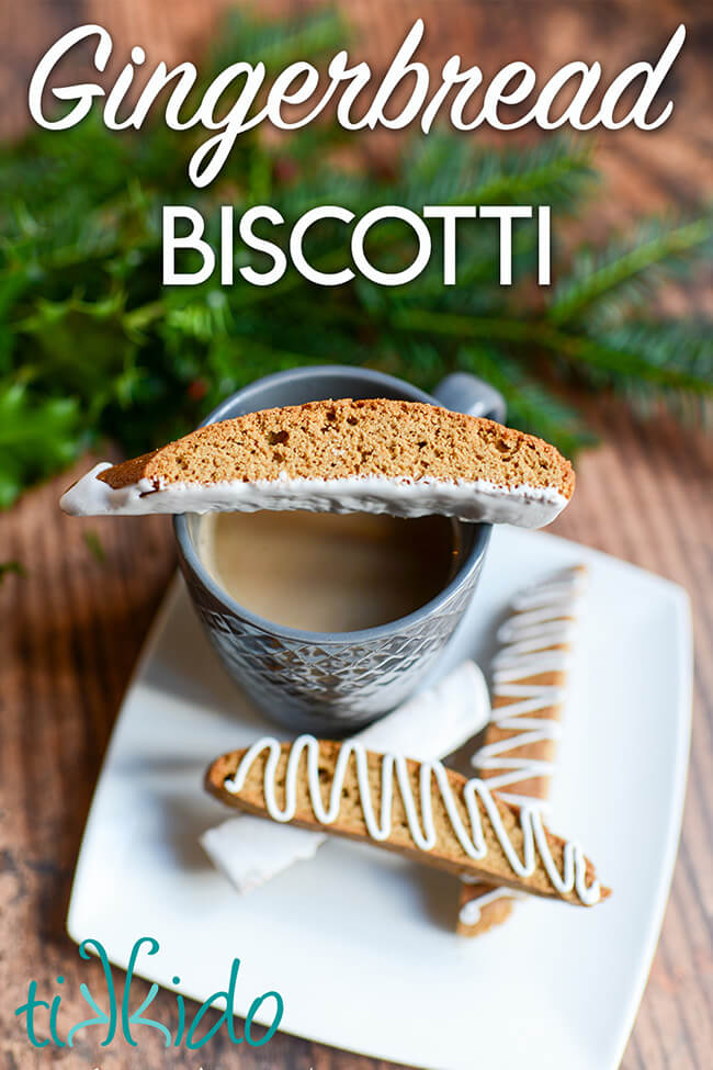 The Best Gingerbread Biscotti Recipe - One Sweet Appetite