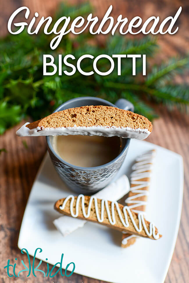 Gingerbread Biscotti | Tikkido.com