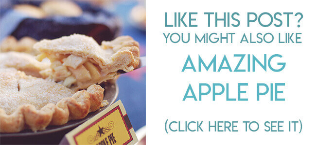 Navigational image leading to apple pie recipe.