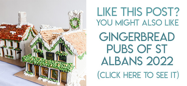 Navigational image leading reader to post about the gingerbread pubs of st albans 2022.