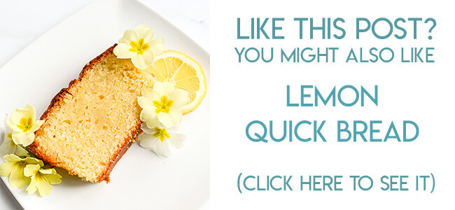 Navigational image leading reader to lemon loaf cake recipe.