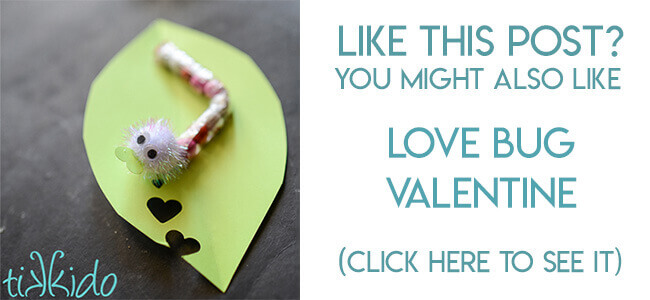 Navigational image leading reader to Love Bug chocolate valentine tutorial