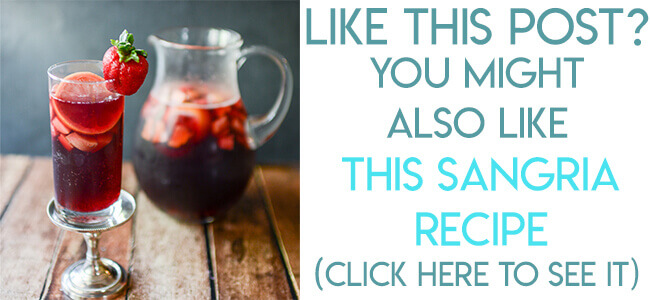 Navigational image leading reader to classic red Spanish sangria recipe