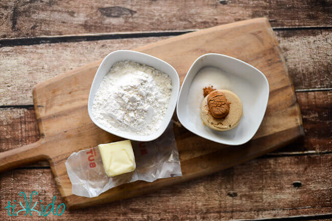 Crumb Topping Ingredients