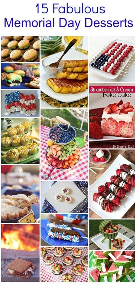 succes Bestuiver postkantoor 15 Fabulous Memorial Day BBQ Dessert Ideas | Tikkido.com