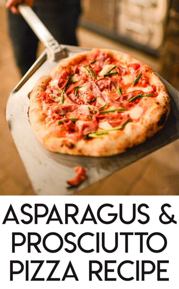 Amazing Spring Asparagus and Prosciutto Pizza Recipe | Tikkido.com