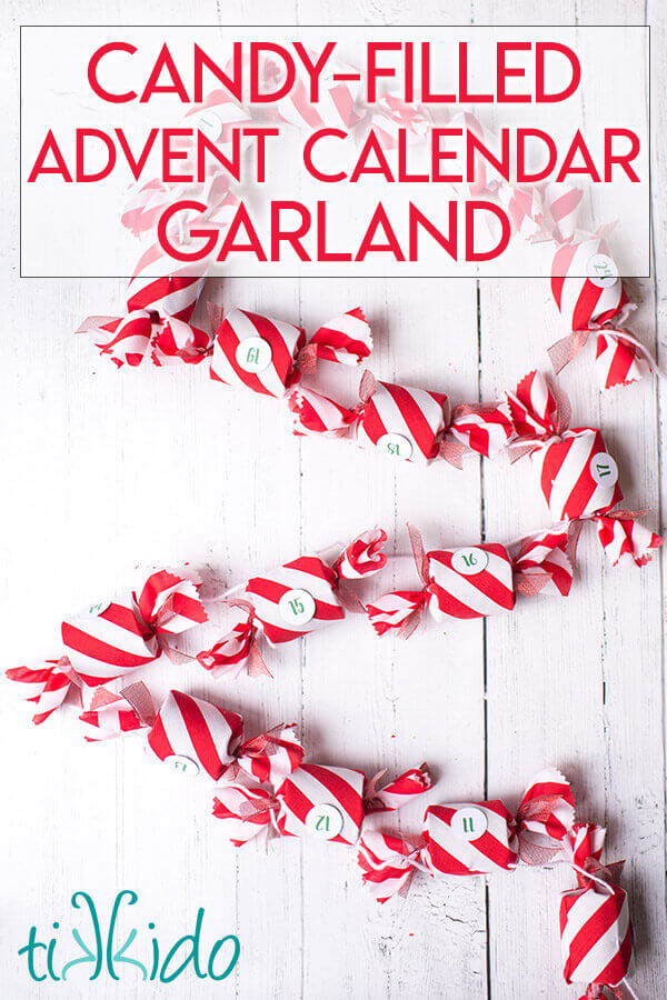 DIY Advent Calendar Garland