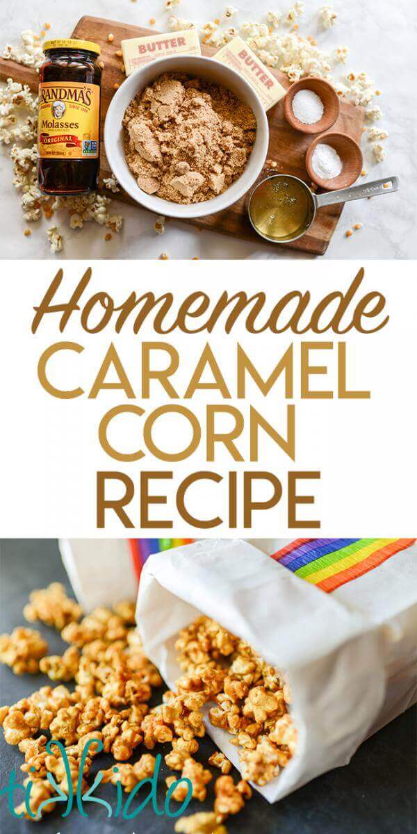 Tried and true recipe for homemade caramel corn.