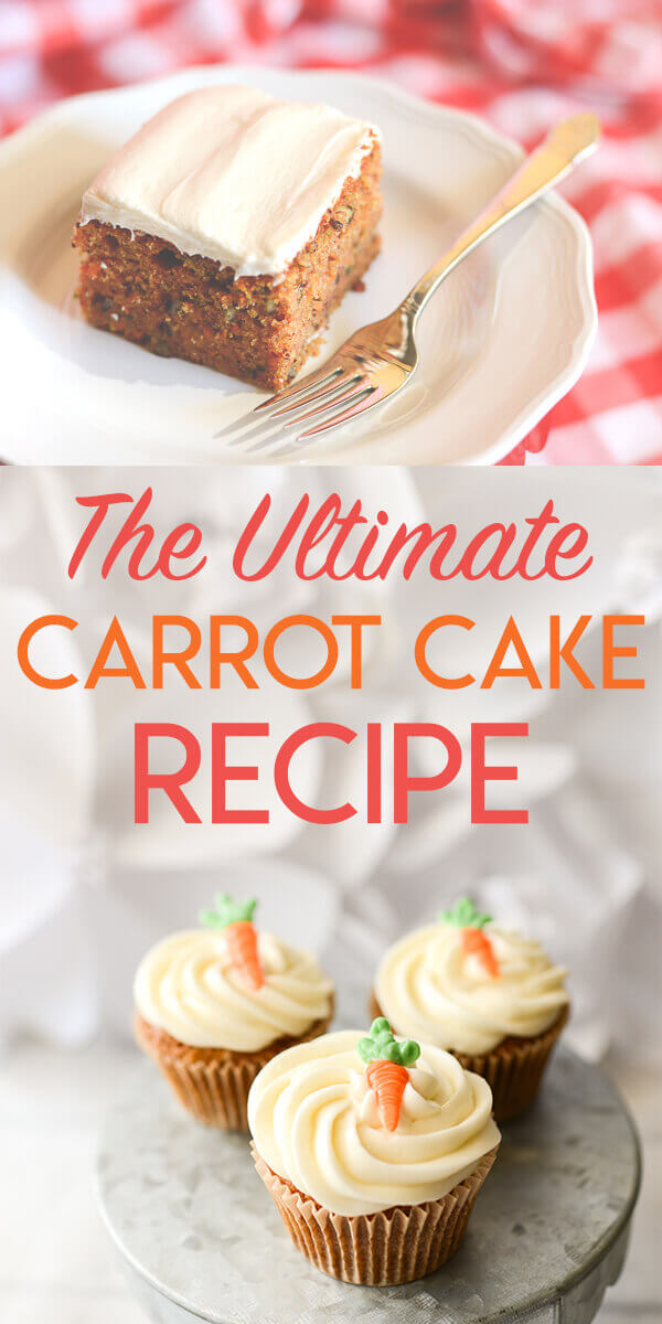 The ULTIMATE Carrot Cake Recipe | Tikkido.com