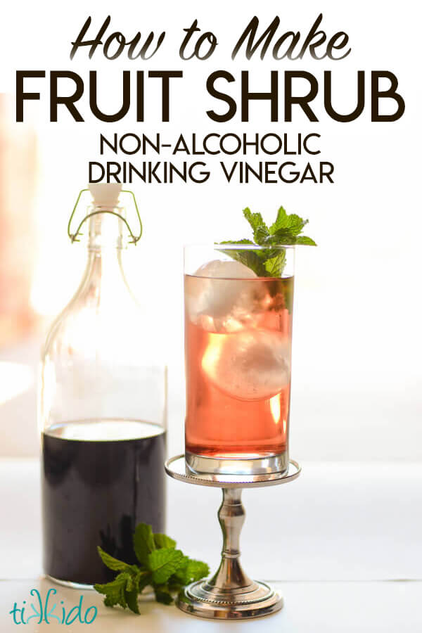 How to Make Vinegar and Fruit Shrub (Drinking Vinegar)