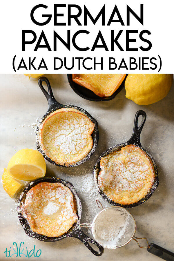 German Pancake Recipe (aka The Dutch Baby)