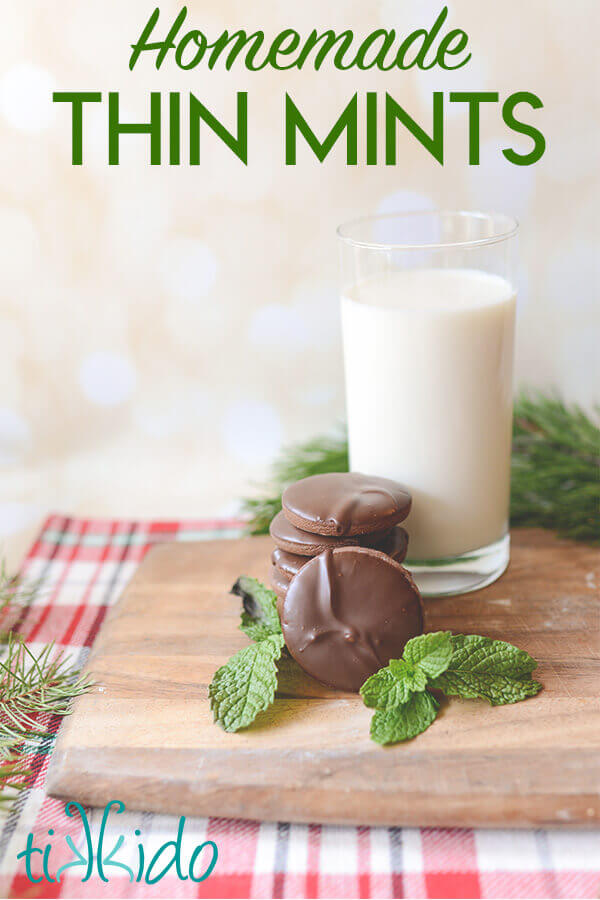 Delicious homemade Thin Mints are easy to make with this Thin Mints recipe.
