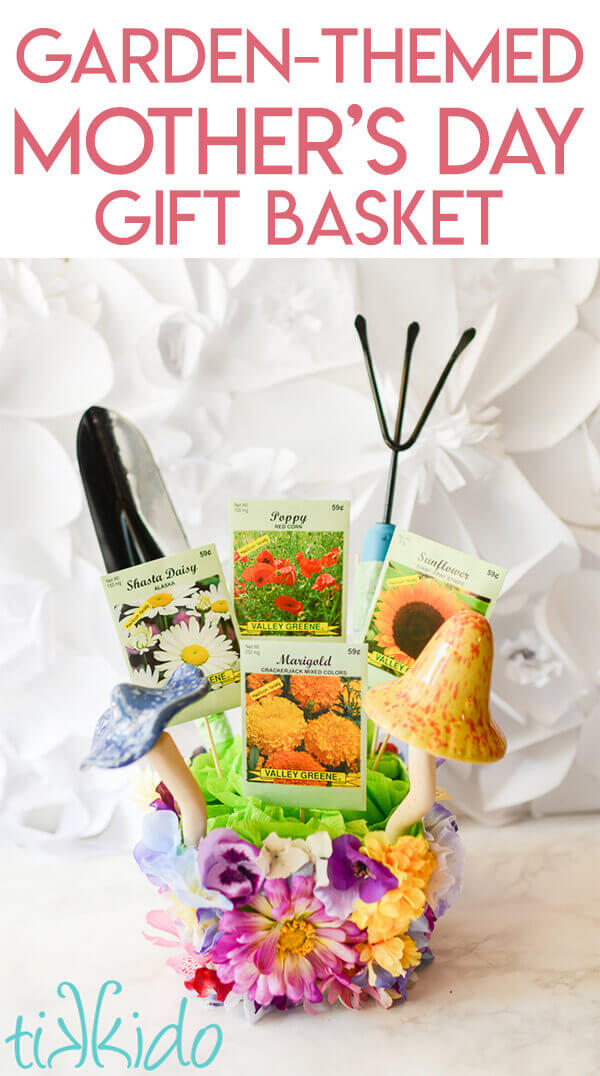 Mothers Day Gift Baskets: Gardening Gift for Mothers Day