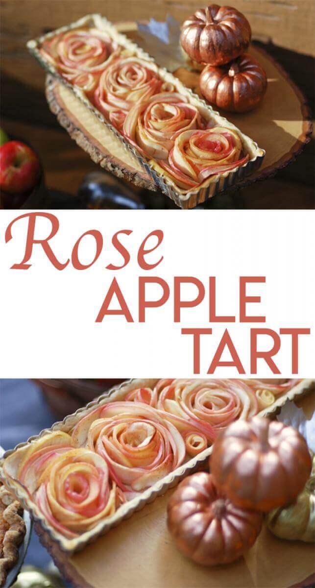 apple rose tart tasty