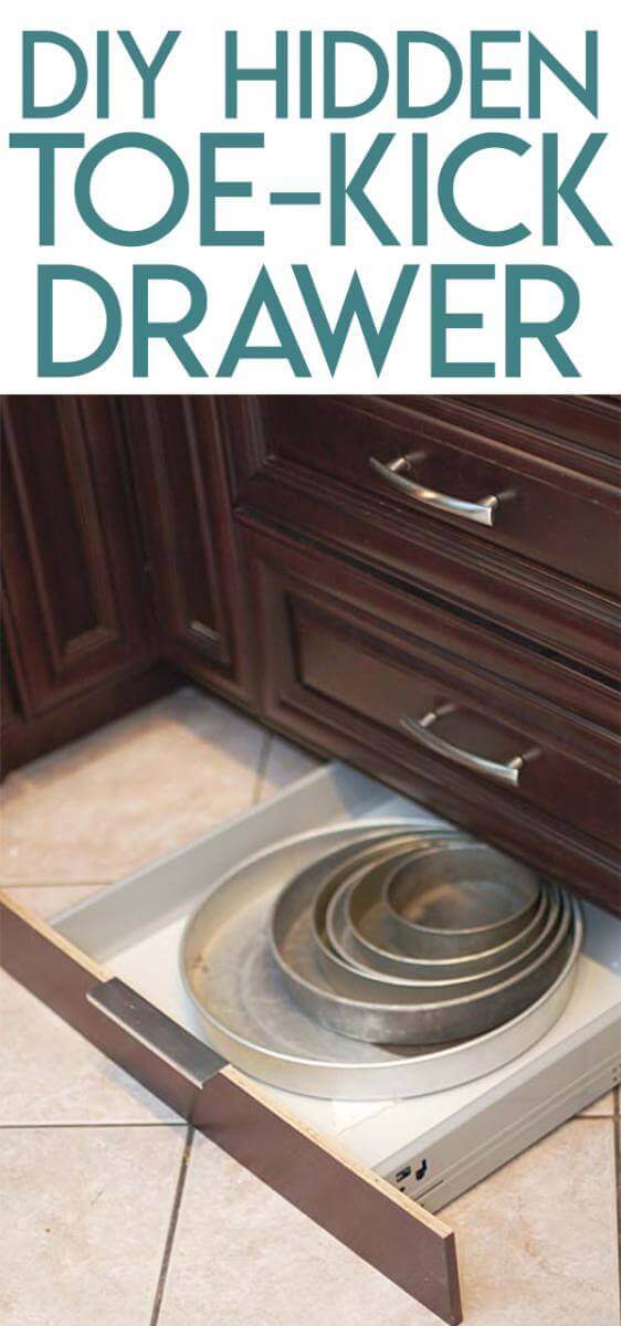 Kitchen Renovation How To Make A Secret Toekick Drawer Tikkido Com Kitchen Renovation How To Make A Secret Toekick Drawer