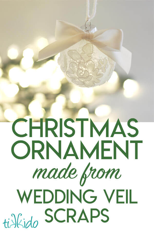 Wedding dress on sale christmas ornament