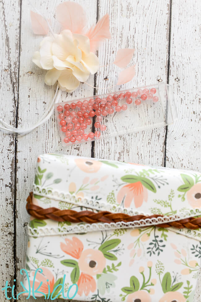 DIY Floral Wrapping Paper