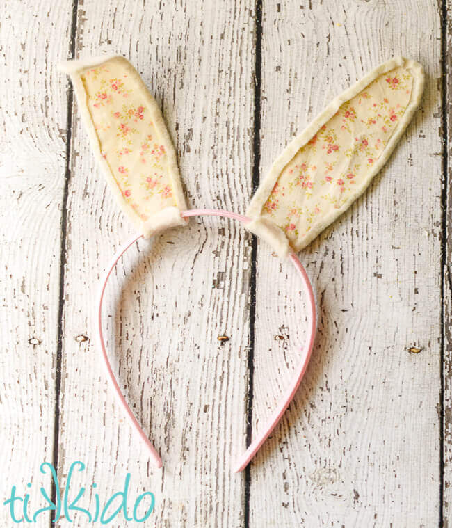 easy bunny ears headband for easter tikkido com