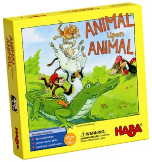 Animal upon Animal stacking game for children.