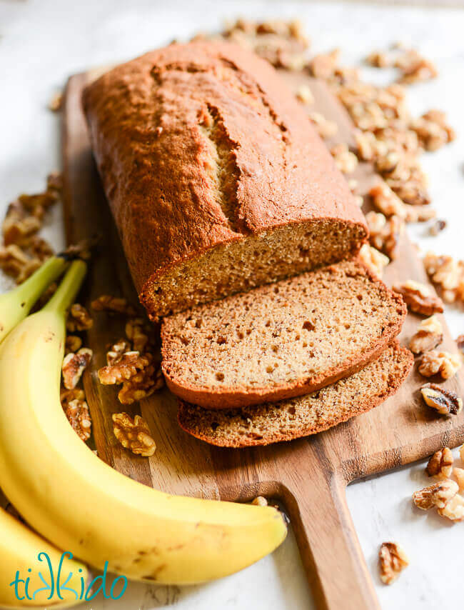 This is the BEST recipe for homemade banana bread.