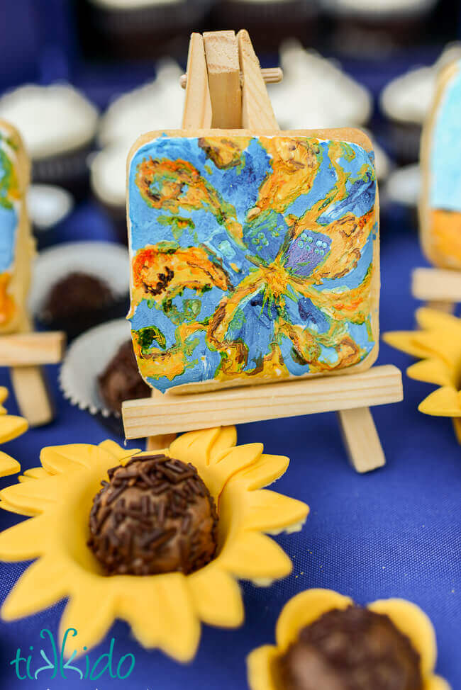 brigadeiros displayed at the Doctor Who Birthday Party