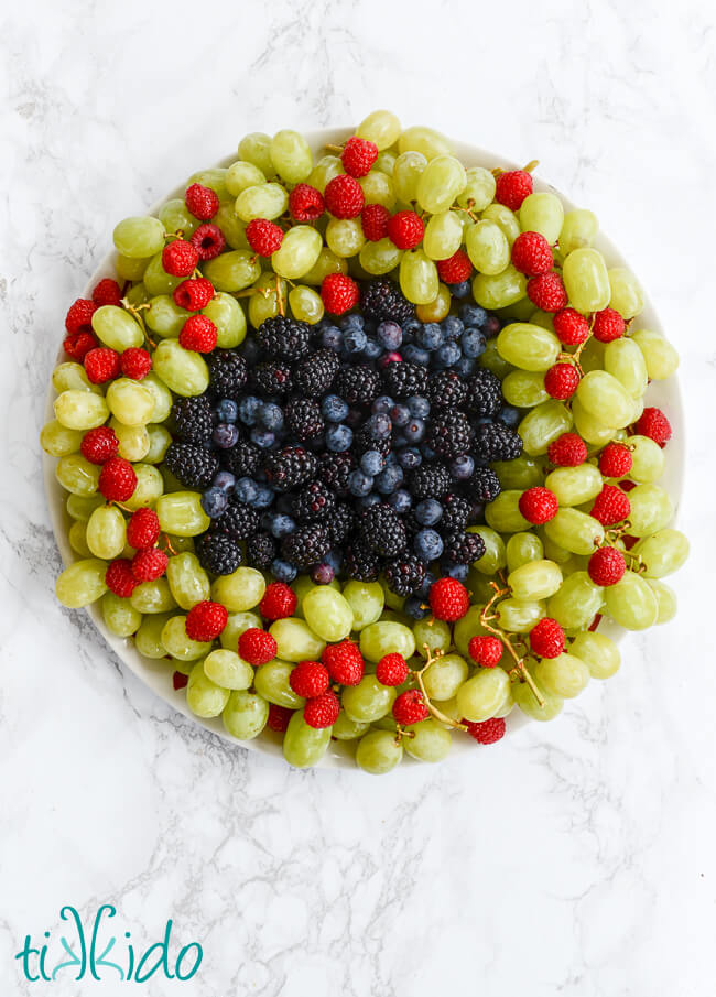 Xmas fruit best sale tray