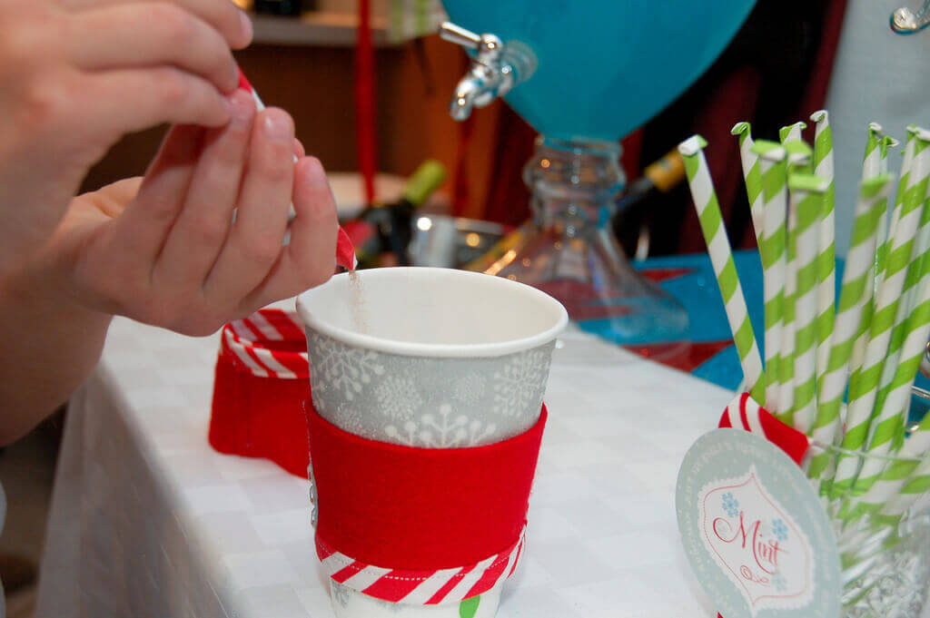 Adding flavors to hot chocolate mix with homemade hot chocolate flavor add ins.