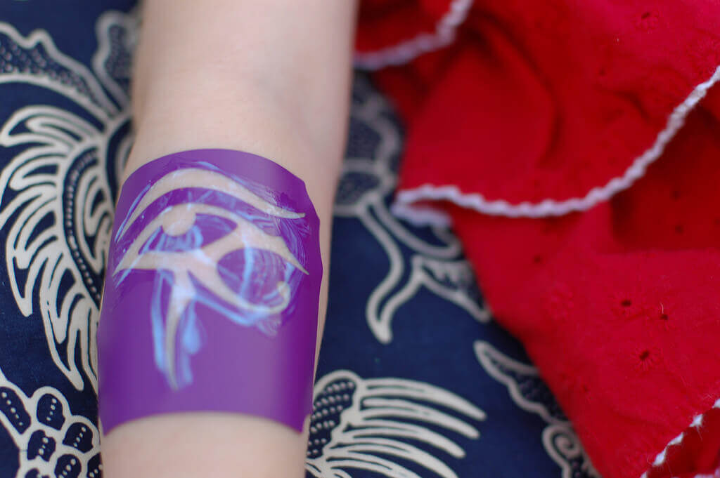 How to Do Your Own Glitter Tattoos