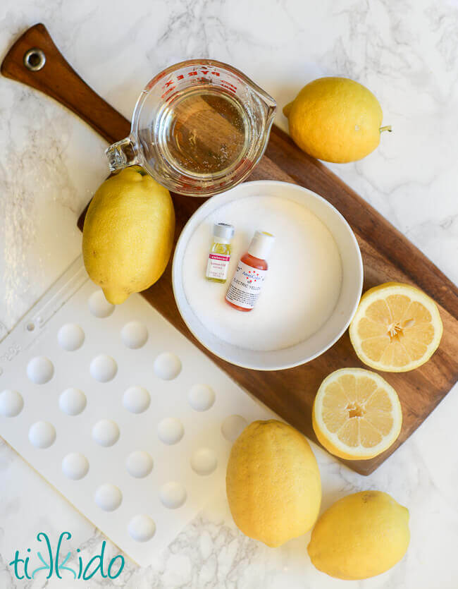 Homemade Lemon Drop Candies - Fork and Beans