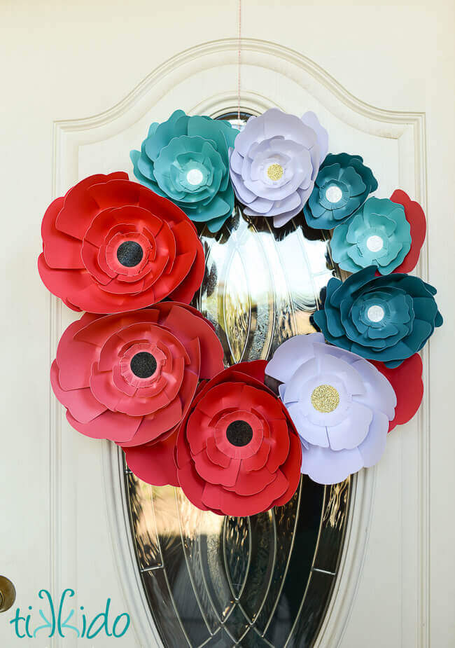 Memorial Day Poppy Wreath Craft Kit