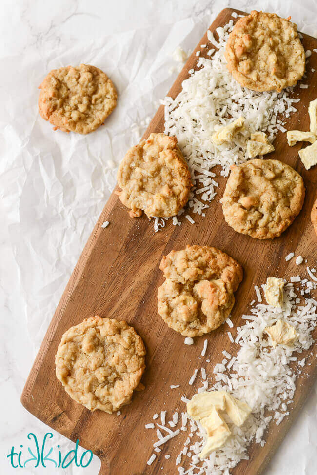 Chewy Pina Colada Cookie Recipe