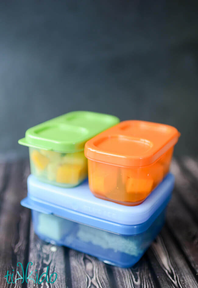 Rubbermaid Lunch Blox Snack Kit - Lunch Box Food Containers - Comes with 1  Ice Pack, 2 Small, and 1 Long Container - Great